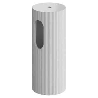 Пьедестал для раковины Armadi Art Sole Corian 801-Base-Rib белый матовый